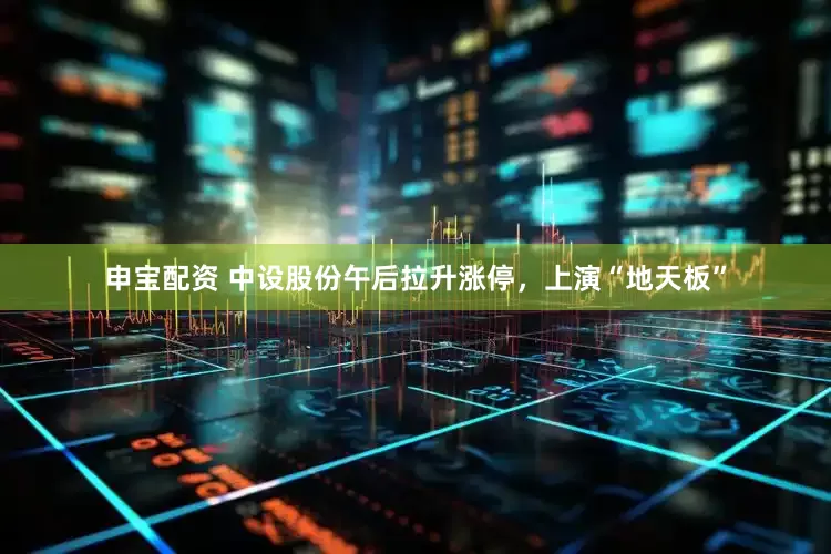申宝配资 中设股份午后拉升涨停，上演“地天板”